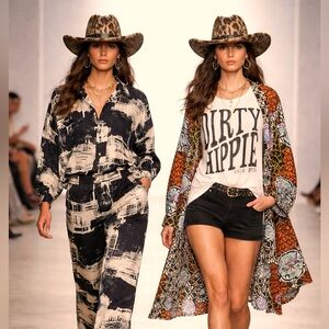Dirty Hippie T- Pair it with your fav Shorts,Skirt or Jeans & make it a VIBE!